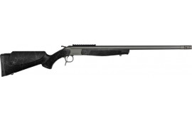 CVA CR6830TB Scout TD 450BM 25" w/RAIL & Brake TUNGSTEN/BLACK WEB