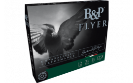 B&P Ammunition 12B14PL8 Competition Flyer 12GA 2.75" 1 1/4oz #8 Shot 10 Per Box/ 10 Cs - 10sh Box