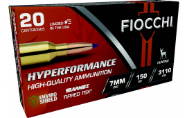Fiocchi 7PRCTT Hyperformance 7mmPRC 150 GR Barnes Tipped TSX 20 Per Box