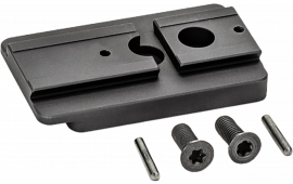 Griffin Armament GSMAACROFP Aimpoint Acro Plate Black Anodized Hardcoat 6061 T6 Aluminum