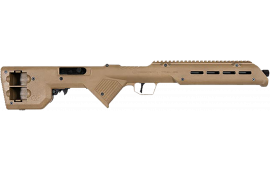 Desert Tech TRKRF2218FDE TREK-22 Rifle 22LR 18" Free Floating Barrel Polymer Stock