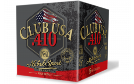 Nobel Sport ANS4128 Club USA 410Gauge 2.50" 1/2oz 8Shot 25 Per Box
