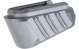 Tyrant Cnc TDHCATMAGEX3GREY Hellcat Magazine Extension Fits Springfield Hellcat Pro Grey 7000 Series Aluminum