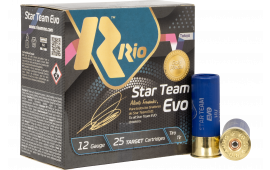 Rio Ammunition ST32HV8 Star Team EVO High Velocity 12GA 2.75" 1 1/8oz #8 Shot 25 Per Box/ 10 Cs - 25sh Box