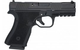 Black Rain Ordnance FLP9MMBLK Compact Frame 9mm 15+1 4" Stainless Slide