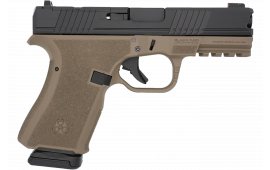 Black Rain Ordnance FL9MMFDEBLK Compact Frame 9mm 15+1 4" Stainless Slide