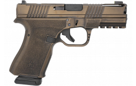 Black Rain Ordnance FLP9MMBB Compact Frame 9mm 15+1 4" Stainless Slide