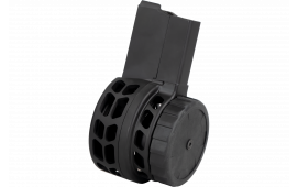 Warrior Systems MFG CO W15ABSK1 Warrior Skeletonized 50rd 5.56x45mm Fits AR-15 Armor Black Aluminum
