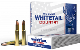 Nosler 40135 Whitetail Country 30-30Win 150 GR Spitzer Boat Tail 20 Per Box