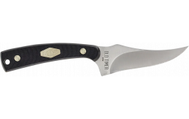 Old Timer 1179216 Sharpfinger 3.30" Fixed Clip Point Plain Stainless Steel Blade/ Delrin Handle