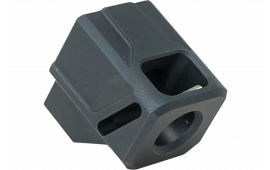 Faxon Firearms FFPACOMPDSMP01 EXOS-514 Compensator for M&P Black Aluminum 1/2"x28 Threads 1.10" OAL 9mm
