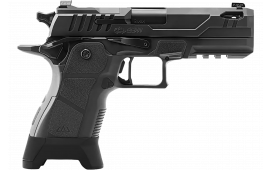 Oa Defense OA2311CPROPLSBLKPRT17 2311 Compact Pro Plus Kit 9x19 17rd 4.25" Black DLC Ported Barrel Black Optic Ready 17-4 Stainless Slide Black Polymer Grip Ambidextrous