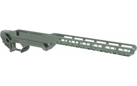 Timber Creek Outdoors ERCR7SAOD Enforcer Rifle Chassis OD Green Aluminum SA Rem700 Action Right