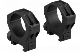 Sig Sauer Electro-Optics SOA63002 Alpha 6 Scope Ring Set Black Stainless Steel 30mm Tube Medium