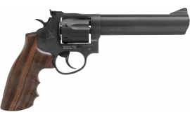 Taurus 2660061HWD1 Medium Frame 7rd 6" Matte Black Oxide Cylinder/Frame/Barrel Wood Grip Transfer Bar Safety Revolver