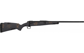 Fierce Firearms TWROG7PRC22BT Twisted TI Rogue 22" Black Cerakote Steel Threaded Barrel, Drilled & Tapped Titanium Receiver, LR Negative Comb Trophy Camo Carbon Fiber Stock