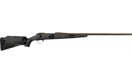 Fierce Firearms TWTROG300PRC20BT Twisted TI Rogue 20" Black Cerakote Steel Threaded Barrel, Black Cerakote Drilled & Tapped Titanium Receiver, LR Negative Comb Trophy Camo Carbon Fiber Stock