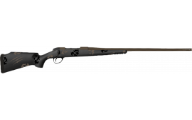 Fierce Firearms TWTROG300 WIN22BT Twisted TI Rogue 22" Black Cerakote Steel Threaded Barrel, Black Cerakote Drilled & Tapped Titanium Receiver, LR Negative Comb Trophy Camo Carbon Fiber Stock