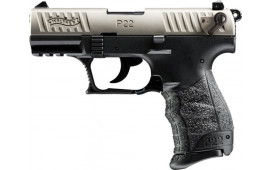 Walther P22Q .22LR 10rd Mag 3.4" Barrel Nickel