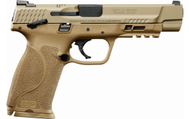 Smith & Wesson 11595 M&P M2.0 Double 40 Smith & Weson (s&w) 5" 15+1 TS 3Dot TS LCI Flat Dark Earth Interchangeable Backstrap Grip FDE Armornite Stainless Steel
