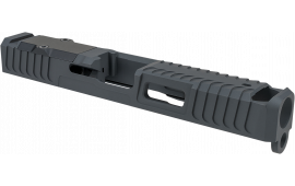 Zaffiri Precision ZPS.B.17.SG ZPS.IBS Custom Slide Fits Glock 17 Gen 3 Sniper Gray 17-4 Stainless Steel