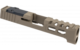 Zaffiri Precision ZPS.2.HCPRO.FDE ZPS.2 Custom Slide Fits Springfield Hellcat Pro Flat Dark Earth 17-4 Stainless Steel