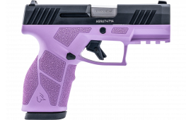 Taurus 1-GX2931LP GX2 9mm 13+1 3.37" Black Alloy Slide Light Purple Polymer Grip