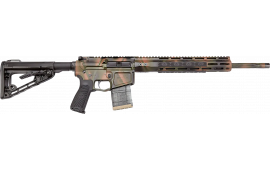 Wilson Combat TH-300H18FBLACK Tactical Hunter 18" Fluted Threaded Barrel Green/Black Armor-Tuff