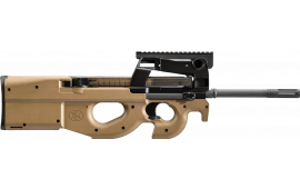 FN 3848950501 PS90 50+1 16.04" Black Steel Barrel, Flat Dark Earth Picatinny Rail Aluminum Alloy Receiver, Bullpup w/Thumbhole Flat Dark Earth Synthetic Stock, Ambidextrous