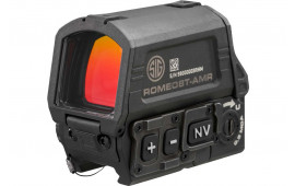 Sig Sauer Electro-Optics SOR8T101 Romeo8T Matte Black 1x40mm Quad Ballistic Circle Dot 2.0 Reticle, Rifle