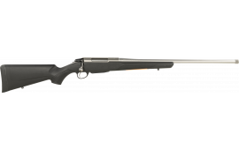 Tikka JRTXB37022MT T3 Lite Full Size 3+1 22.40" Stainless Threaded Barrel, Drilled & Tapped Stainless Steel Receiver, Fixed Black Synthetic Stock, Right Hand