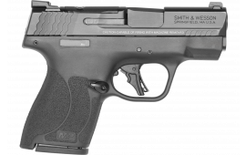 Smith & Wesson 13558 M&P9 Shield Plus 3.10" 10+1 Matte Black (No TS) Frame/Textured Grip Black Armornite Stainless Steel with Optics Cut & Tritium Night Sights