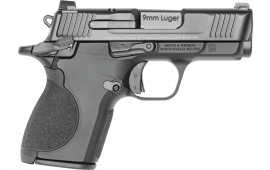 Smith & Wesson 13661 CSX 10+1 3.10" Black Armornite Stainless Steel Barrel & Serrated Slide, Matte Black Aluminum Frame w/Beavertail, Black Interchangeable Backstrap Grips Ambidextrous