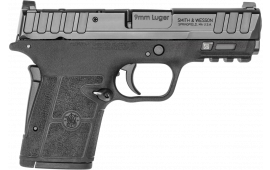 Smith & Wesson 13733 Equalizer Micro-Compact 10+1 3.68" Black Armornite Steel Barrel, Optic Ready/Serrated Slide, Black Polymer Frame w/Picatinny Rail, Black Textured Polymer Grips