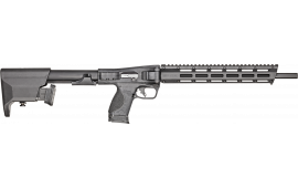 Smith & Wesson 12576 M&P FPC 10+1 16.25" Black Oxide Steel Barrel, Black Anodized Aluminum Receiver, M-LOK Slots w/Picatinny Style Rail Handguard, Adjustable Black Synthetic Stock
