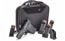 Smith & Wesson 14346 Equalizer Range Kit Micro-Compact Frame 15+1 3.675" Black Armornite Black Armornite Optic Cut/Serrated Stainless Steel Slide Black Textured Grip Ambidextrous