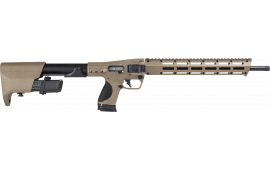 Smith & Wesson 14376 M&P FPC 23+1 18.60" Black Oxide Flat Dark Earth Cerakote Aluminum Receiver M-LOK Handguard Polymer Stock Palm Swell Grip