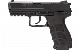 Heckler and Koch 81001101 P30S V3 DA/SA Trigger 40 S&W 3.85" Barrel 2-10rd w/SAFETY