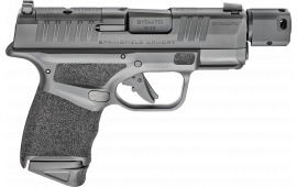 Springfield Armory HC9389BTOSP Hellcat Micro-Compact RDP 13+1/11+1 3.80" Threaded/Compensated Barrel, Black Polymer Frame w/Picatinny Acc. Rail & Adaptive Grip Texture, Optic Ready Slide