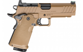 Springfield Armory PH9117AOSCBLC 1911 DS Prodigy 9mm 10+1 4.25" Coyote Brown Cerakote Optic Ready Carbon Slide Polymer Grip