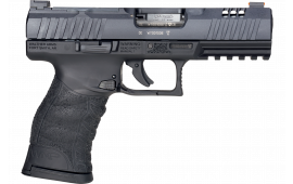 Walther Arms 5220302 WMP Optic Ready 10+1 4.50" Stainless Steel Barrel, Black Optic Ready/Serrated Slide, Black Polymer Frame w/Picatinny Rail, Black Polymer Grip, Right Hand