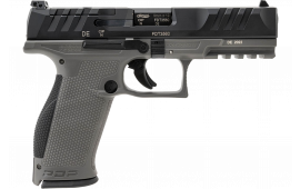 Walther Arms 2858371 PDP Optic Ready 4.50" 18+1 Black Steel Slide Performance Duty Textured Polymer Grip