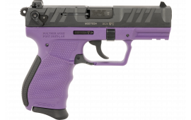 Walther 5050511 PD380 Blued FS 9rd Silver Purple Grips