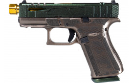 Glock PX4350201FRMOSCRGB Shark Coast Tactical 43X Cypress Raptor Gold