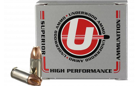 Underwood Ammo 864 9mm+P 68 GR 20 Per Box