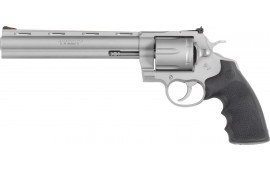 Colt ZANACONDASM8RTS Anaconda . 44 Magnum 8" Barrel 6rd Revolver, Matte Stainless Steel W/ Hogue Rubber Grips - Minor Cosmetic Blem