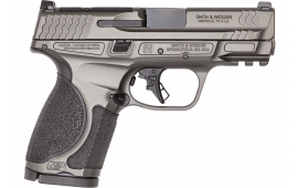Smith & Wesson 14102 M&P9 M2.0 Metal Compact 3.6" 15-RD NO Safety Grey