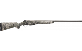 Winchester Repeating Arms 535800226 XPR Extreme 3.1"\s24" Tungsten Cerakote Fluted Threaded Barrel & Drilled & Tapped Steel Receiver, Fixed TrueTimber VSX Synthetic Stock