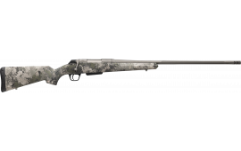 Winchester Repeating Arms 535800230 XPR Extreme 5+1 26" Tungsten Cerakote Fluted Threaded Barrel & Drilled & Tapped Steel Receiver, Fixed TrueTimber VSX Synthetic Stock