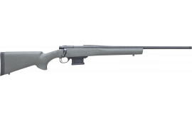 Howa HMA22ARCGHBY 1500 Mini Action Youth 20" Black Heavy Threaded Barrel, Black Drilled & Tapped Steel Receiver, Fixed HTI Green Synthetic Stock